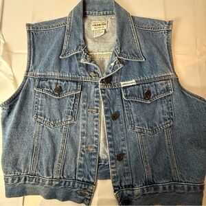 Vintage Original Jordache Jeans Denim Vest